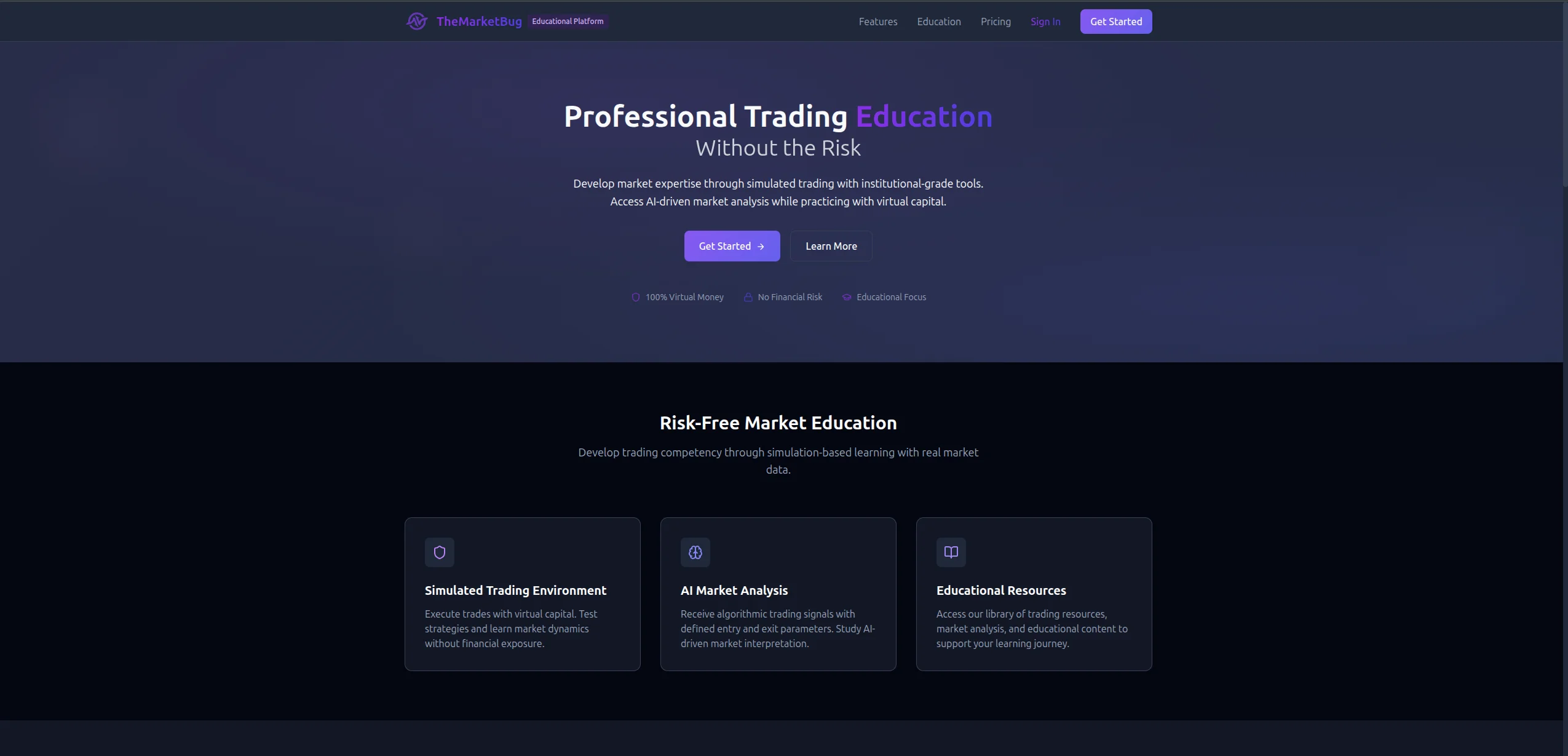 TheMarketBug screenshot