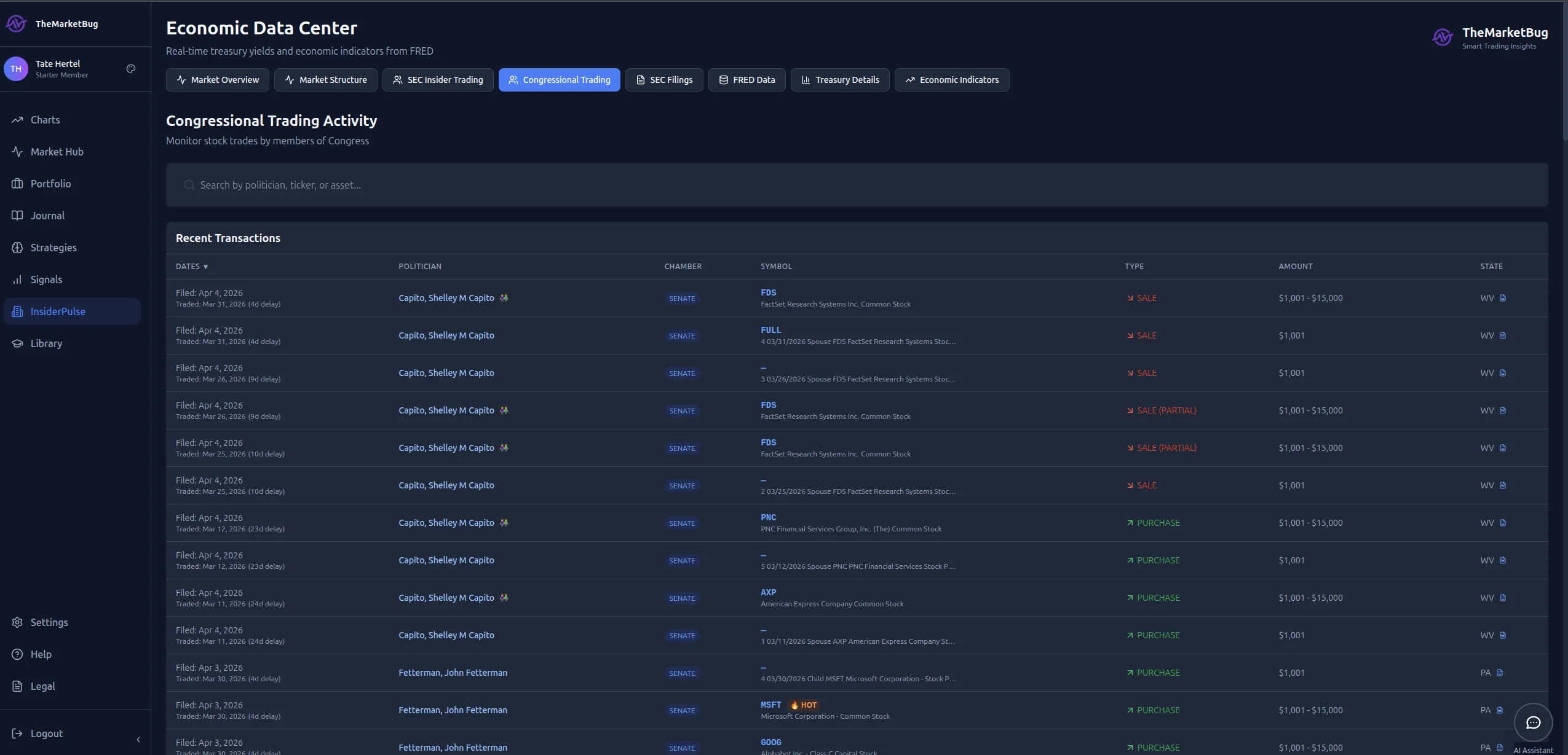 TheMarketBug screenshot 3